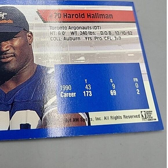 All World 1991 CFL Canadian Football Card Lot Vintage 100+ Cards - Picture 7 of 7